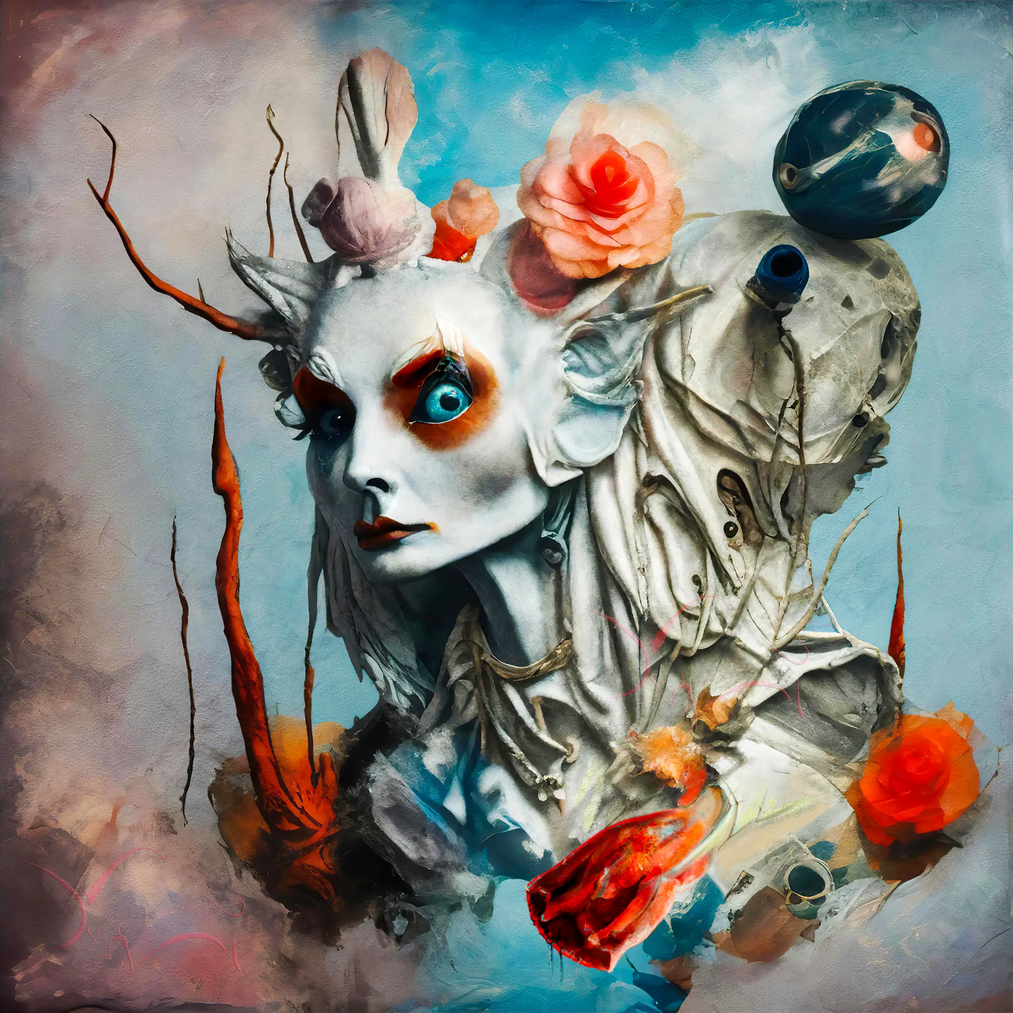 Mistrust, digital painting